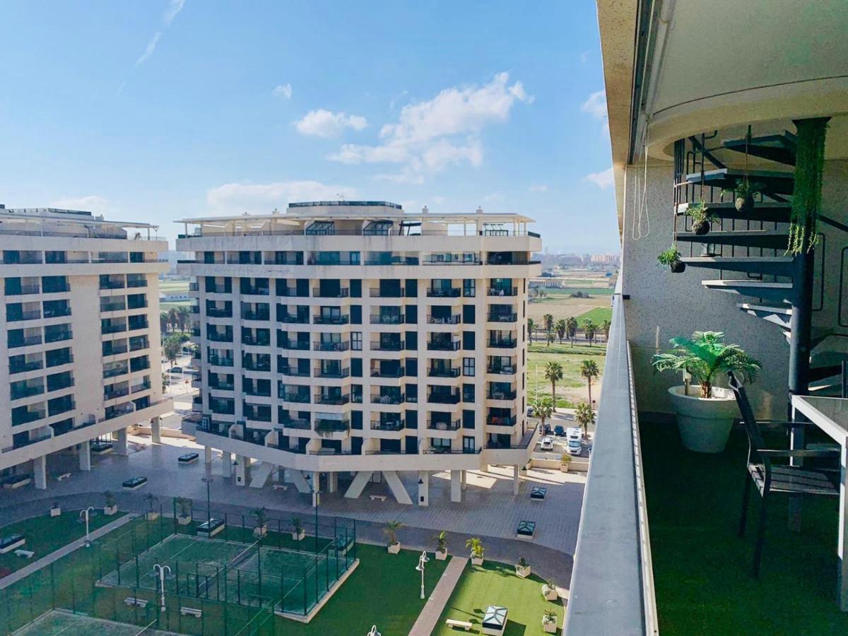 Apartmán Non Stress Atico Duplex Con Vistas Al Mar Valencie Exteriér fotografie